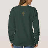 Irland Forever Irish Harp Women's Sweatshirt (Rückseite)