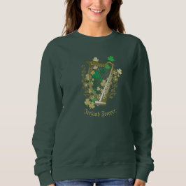 Irland Forever Irish Harp Women's Sweatshirt
