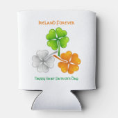 Irland Forever Lucky Kleeblatt Dosenkühler (Rückseite)