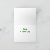 Irland-Friedhofs-Foto Karte (Innenseite)