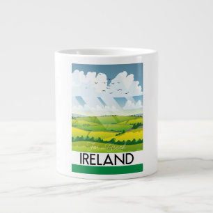 Irland für eine Reise-Pause Postkarte Jumbo-Tasse