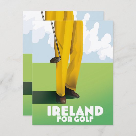 Irland für Golf (Vorne/Hinten)