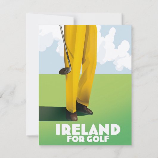 Irland für Golf (Rückseite)