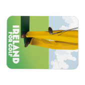 Irland für Golf Magnet (Horizontal)