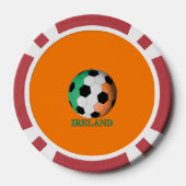Irland Fußball Pokerchips (Rückseite)