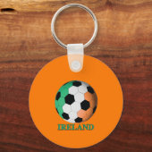 Irland Fußball Schlüsselanhänger (Vorderseite)