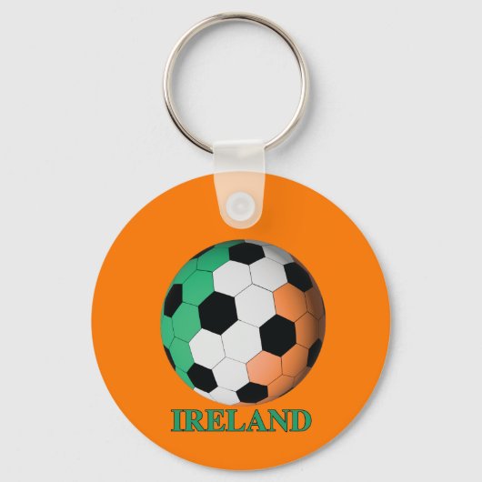 Irland Fußball Schlüsselanhänger (Vorderseite)