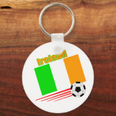 Irland Fußball-Team Schlüsselanhänger (Vorderseite)