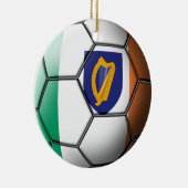 Irland-Fußball-Verzierung Keramik Ornament (Rechts)