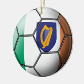 Irland-Fußball-Verzierung Keramik Ornament (Links)