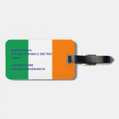 Irland Gepäckanhänger (Rückseite horizontal)