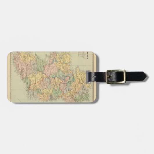 Irland Gepäckanhänger (Vorderseite horizontal)