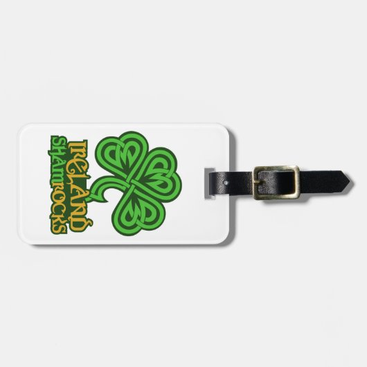 Irland - Gepäckmarke Gepäckanhänger (Vorderseite horizontal)