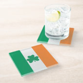 Irland Glasuntersetzer (Schrägansicht)