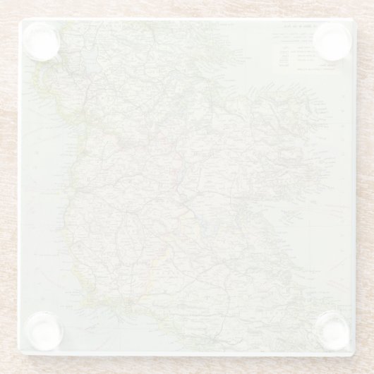 Irland Glasuntersetzer (Rückseite)