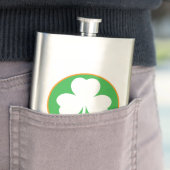 Irland Glück Shamrock Flachmann (Beispiel)