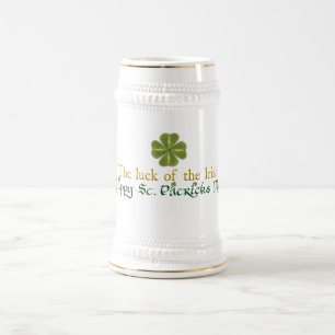 Irland Glück Stein Bierglas
