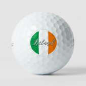Irland Golf Balls & Irish Flag Golfers / Patriots Golfball (Vorderseite)