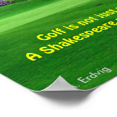 Irland Golfplatz Print Poster (Ecke)