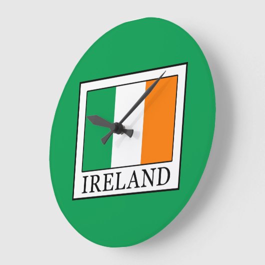 Irland Große Wanduhr (Winkel)