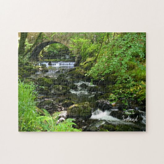 Irland - Grüne Republik Irland Puzzle (Horizontal)
