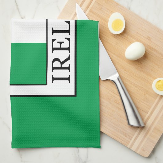 Irland Handtuch (Viertel Falte)