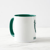 Irland-Harfen-Entwurf, irische Harfe Tasse (Vorderseite Links)