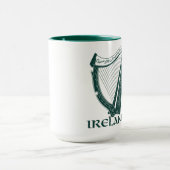 Irland Harp Design, Irish Harp Tasse (Zentrum)
