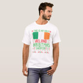 Irland hässlicher Weihnachtspullover T-Shirt (Vorne ganz)