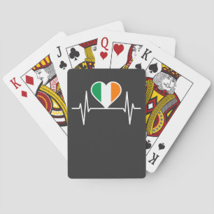 Irland Heartbeat Spielkarten