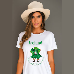 Irland Heimat der Leprechauns St. Patrick's Day T-Shirt
