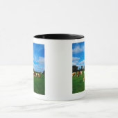 Irland, Herde des weiden lassenden Viehs Tasse (Zentrum)