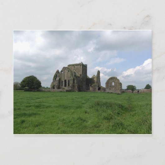 Irland Hore Abbey Irish Ruins Rock of Cashel Postkarte (Vorderseite)