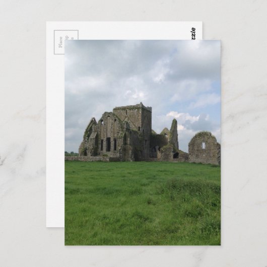 Irland Hore Abbey Irish Ruins Rock of Cashel Postkarte (Vorne/Hinten)
