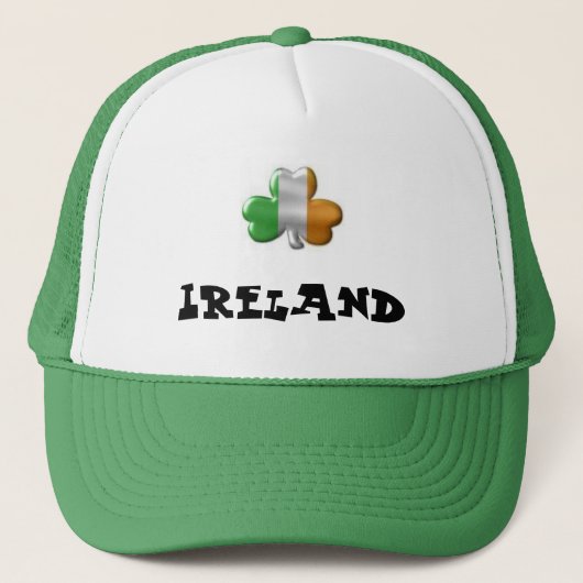 Irland-Hut Truckerkappe (Vorderseite)