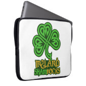 Irland - individueller Laptop Laptopschutzhülle (Vorne Rechts)
