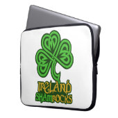 Irland - individueller Laptop Laptopschutzhülle (Vorderseite Links)
