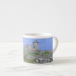 Irland, Inishmore, Aran Insel, Dun Aengus Fort Espressotasse