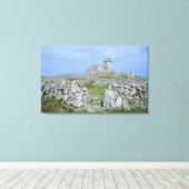 Irland, Inishmore, Aran Island, Dun Aengus Fort Leinwanddruck (Insitu (Holzboden))