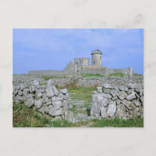 Irland, Inishmore, Aran Island, Dun Aengus Fort Postkarte
