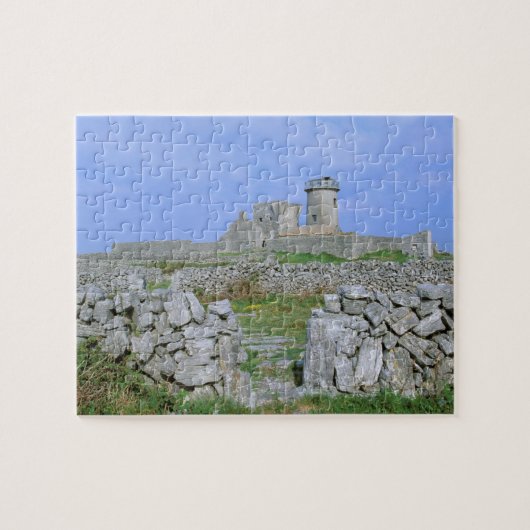 Irland, Inishmore, Aran Island, Dun Aengus Fort Puzzle (Horizontal)