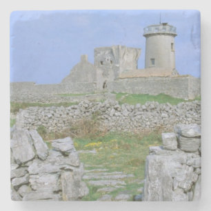 Irland, Inishmore, Aran Island, Dun Aengus Fort Steinuntersetzer