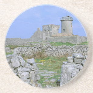 Irland, Inishmore, Aran Islands, Dun Aengus Fort Getränkeuntersetzer