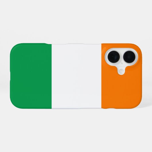 Irland iPhone 16 Hülle (Rückseite (Horizontal))