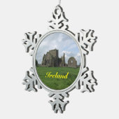 Irland-Iren Hore Abtei-Weihnachtsverzierung Schneeflocken Zinn-Ornament (Rechts)