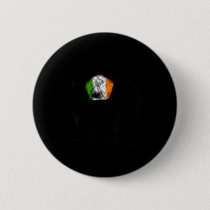 Irland Irisch Eire Flagge Design Auf Fußball Triko Button