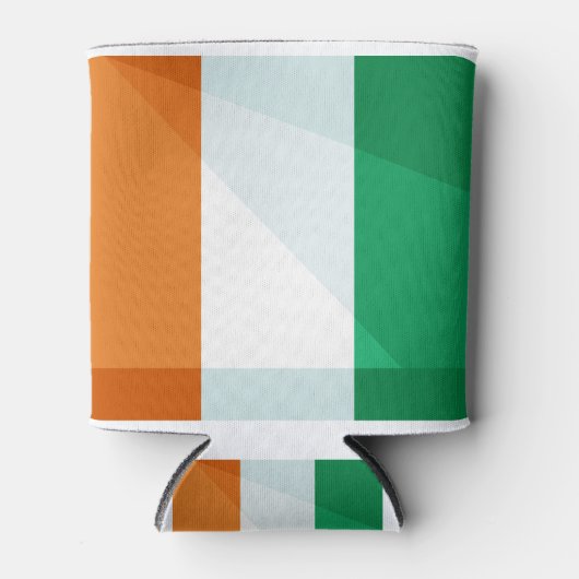 Irland, irische Flagge, irische Flagge, I Liebe Ir Dosenkühler (Vorderseite)