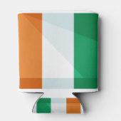 Irland, irische Flagge, irische Flagge, I Liebe Ir Dosenkühler (Rückseite)