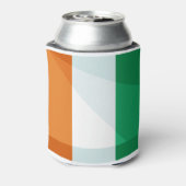 Irland, irische Flagge, irische Flagge, I Liebe Ir Dosenkühler (Kanne Rückseite)