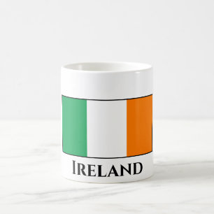Irland (irische Flagge) Kaffeetasse